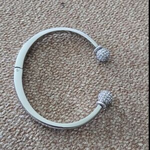 Charter Club Elegant Silver Crystal Bracelet New Women Rhinestones